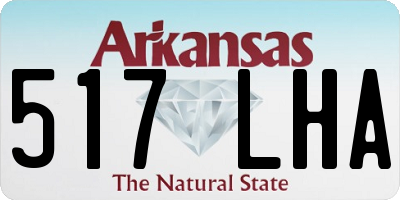 AR license plate 517LHA