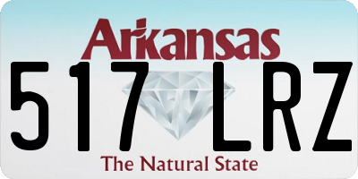 AR license plate 517LRZ