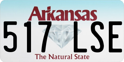 AR license plate 517LSE