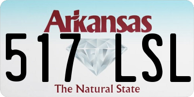 AR license plate 517LSL