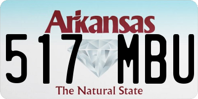 AR license plate 517MBU