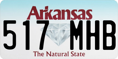 AR license plate 517MHB