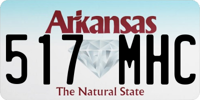 AR license plate 517MHC