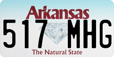 AR license plate 517MHG