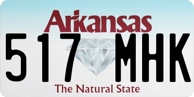 AR license plate 517MHK