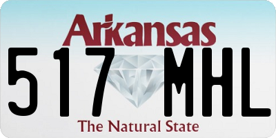 AR license plate 517MHL