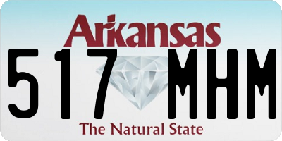 AR license plate 517MHM