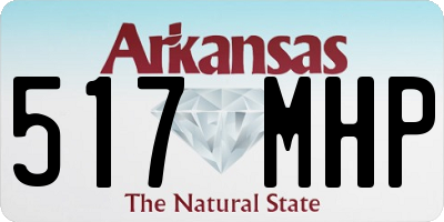 AR license plate 517MHP
