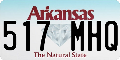 AR license plate 517MHQ