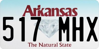 AR license plate 517MHX