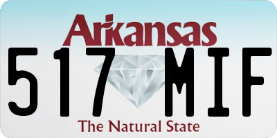 AR license plate 517MIF