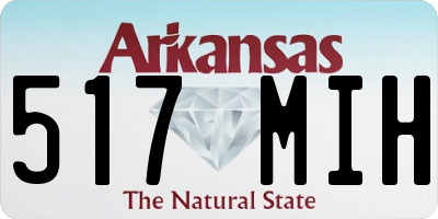 AR license plate 517MIH