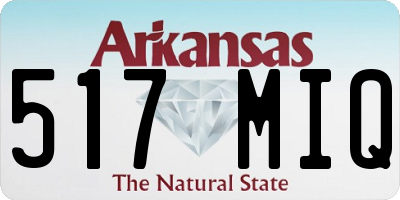 AR license plate 517MIQ
