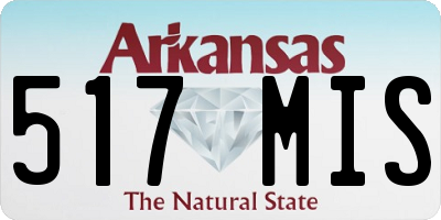 AR license plate 517MIS