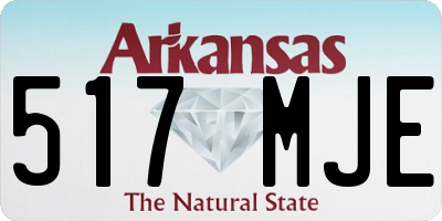 AR license plate 517MJE