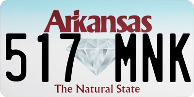 AR license plate 517MNK