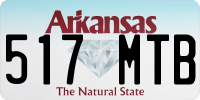 AR license plate 517MTB