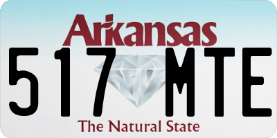AR license plate 517MTE