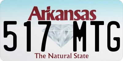 AR license plate 517MTG