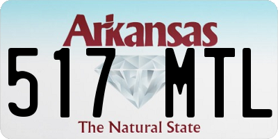 AR license plate 517MTL