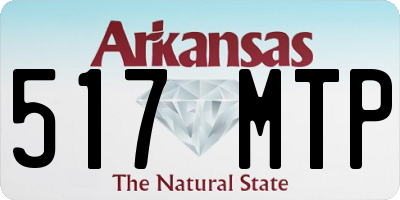 AR license plate 517MTP