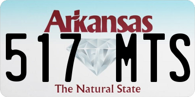 AR license plate 517MTS