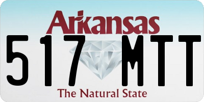 AR license plate 517MTT