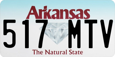 AR license plate 517MTV