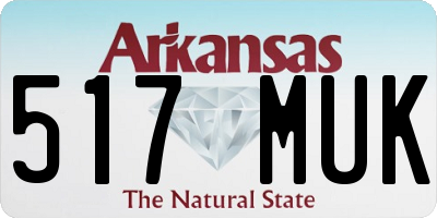 AR license plate 517MUK
