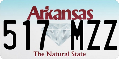 AR license plate 517MZZ