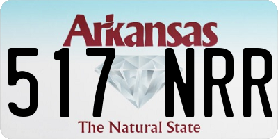 AR license plate 517NRR