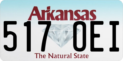 AR license plate 517OEI