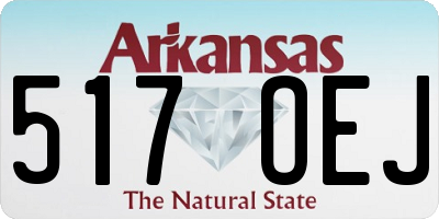 AR license plate 517OEJ