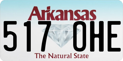 AR license plate 517OHE