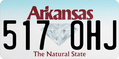 AR license plate 517OHJ
