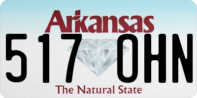 AR license plate 517OHN