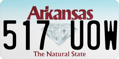 AR license plate 517UOW