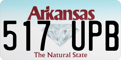AR license plate 517UPB