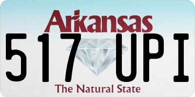 AR license plate 517UPI