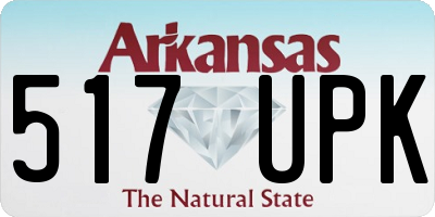 AR license plate 517UPK