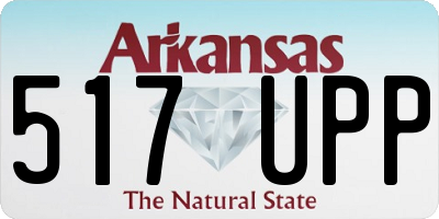 AR license plate 517UPP