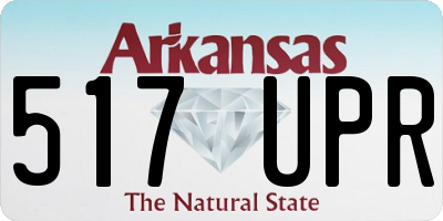 AR license plate 517UPR