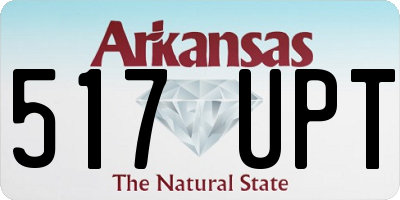 AR license plate 517UPT