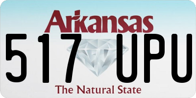 AR license plate 517UPU
