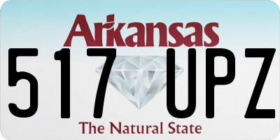 AR license plate 517UPZ