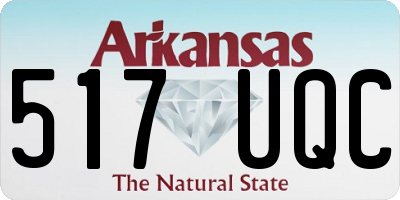 AR license plate 517UQC