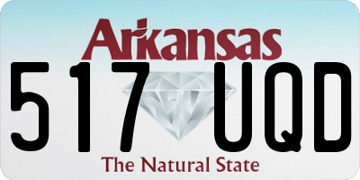 AR license plate 517UQD