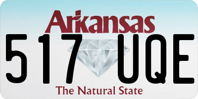 AR license plate 517UQE