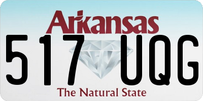 AR license plate 517UQG