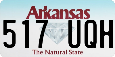 AR license plate 517UQH